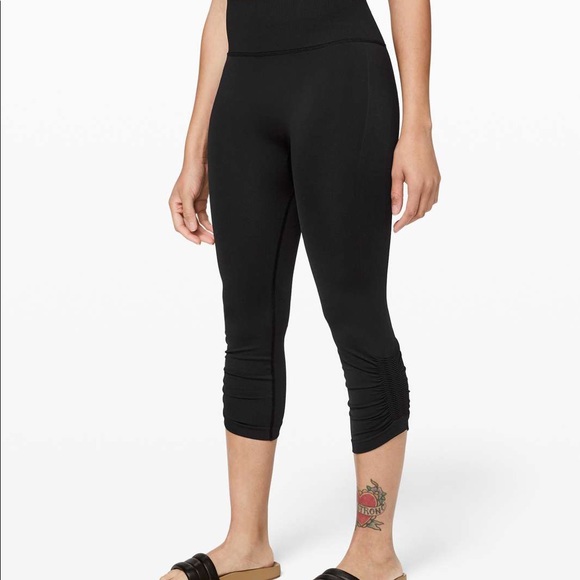 Lululemon Ebb To Street Crop 21" - Picture 7 of 8